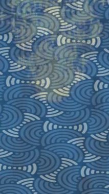 Soyut hareket desenli fütüristik video üretimi için dinamik dijital arkaplan