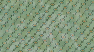 Organik desenli yüzey giriş stili video film sanatı ile soyut arkaplan tasarımı