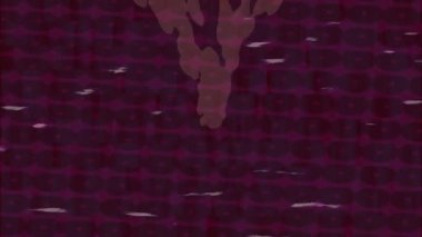 Organik desenli yüzey giriş stili video film sanatı ile soyut arkaplan tasarımı