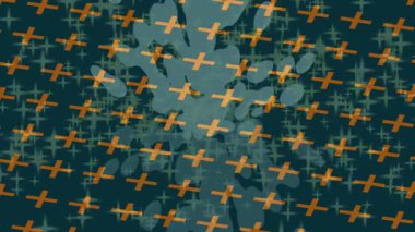 Yaratıcı video düzenleme film tasarımı için benzersiz hareket grafikleri biçimi giriş hareketi video pro