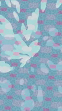 Soyut hareket desenli fütüristik video üretimi için dinamik dijital arkaplan