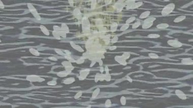 Benzersiz dijital animasyon tarzı grafikleri olan yaratıcı ortam tasarımı için yenilikçi hareket dokusu