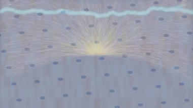 Estetik doku arkaplan tasarımı renkli hareket grafikleri ile moda film giriş profosyoneli