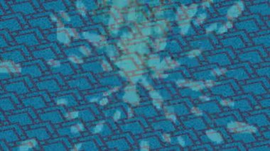 Organik desenli yüzey giriş stili video film sanatı ile soyut arkaplan tasarımı