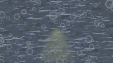 Benzersiz video giriş tasarımı projeleri için detaylı yüzey kalıbı film animasyon stili grafik girişi