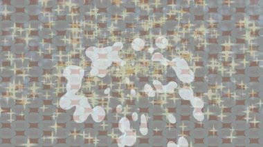 Lüks hareket projeleri için soyut tasarım stili animasyonu olan üst düzey dijital doku