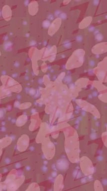 Soyut hareket desenli fütüristik video üretimi için dinamik dijital arkaplan