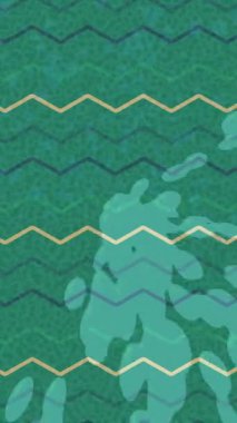 Dijital doku yüzey tasarım biçimi ile modern video animasyonu için gelişmiş hareket grafikleri