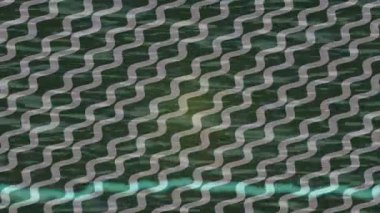 Benzersiz dijital animasyon tarzı grafikleri olan yaratıcı ortam tasarımı için yenilikçi hareket dokusu