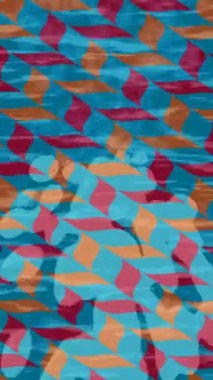 Lüks hareket projeleri için soyut tasarım stili animasyonu olan üst düzey dijital doku