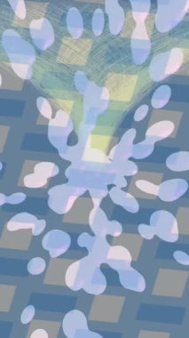 Benzersiz hareket grafikleri tasarım sanatına sahip yaratıcı film üretimi için özet bir arkaplan