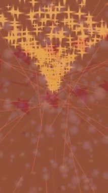 Modern medya üretimi için fütüristik dijital soyut doku sinematik tarz hareketli grafik ögesi