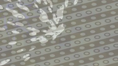 Benzersiz hareket grafikleri tasarım sanatına sahip yaratıcı film üretimi için özet bir arkaplan