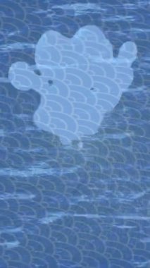 Modern medya üretimi için fütüristik dijital soyut doku sinematik tarz hareketli grafik ögesi