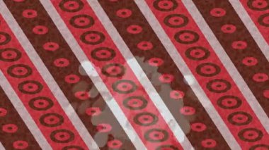 Soyut hareket desenli fütüristik video üretimi için dinamik dijital arkaplan