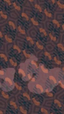 Soyut hareket desenli fütüristik video üretimi için dinamik dijital arkaplan