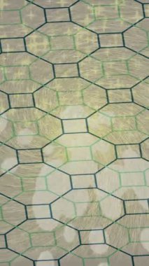 Benzersiz hareket grafikleri tasarım sanatına sahip yaratıcı film üretimi için özet bir arkaplan