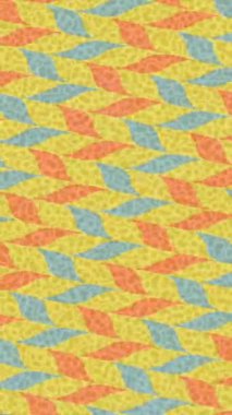 Benzersiz dijital animasyon tarzı grafikleri olan yaratıcı ortam tasarımı için yenilikçi hareket dokusu