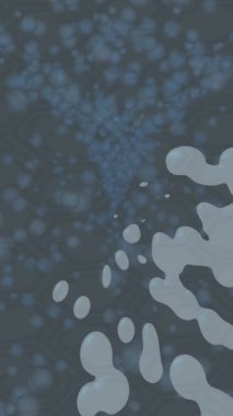 Organik desenli yüzey giriş stili video film sanatı ile soyut arkaplan tasarımı