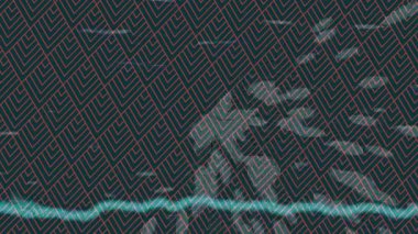 Dijital doku yüzey tasarım biçimi ile modern video animasyonu için gelişmiş hareket grafikleri