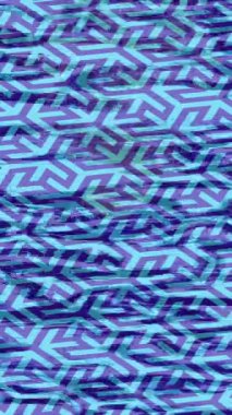 Soyut hareket desenli fütüristik video üretimi için dinamik dijital arkaplan