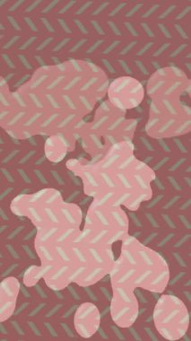 Yaratıcı video düzenleme film tasarımı için benzersiz hareket grafikleri biçimi giriş hareketi video pro