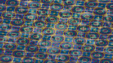 Modern medya üretimi için fütüristik dijital soyut doku sinematik tarz hareketli grafik ögesi