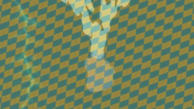 Dijital doku yüzey tasarım biçimi ile modern video animasyonu için gelişmiş hareket grafikleri