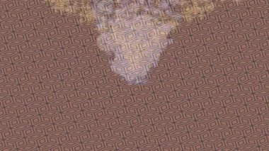 Lüks hareket projeleri için soyut tasarım stili animasyonu olan üst düzey dijital doku