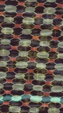 Benzersiz hareket dokusu tasarım sanatı ile profesyonel video düzenleme için modern soyut grafikler