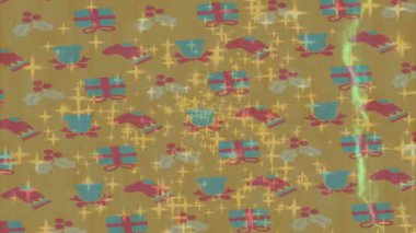 Lüks hareket projeleri için soyut tasarım stili animasyonu olan üst düzey dijital doku