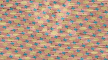 Benzersiz dijital animasyon tarzı grafikleri olan yaratıcı ortam tasarımı için yenilikçi hareket dokusu