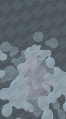 Benzersiz hareket dokusu tasarım sanatı ile profesyonel video düzenleme için modern soyut grafikler