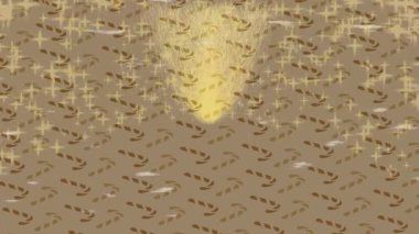 Benzersiz dijital hareket grafiklerine sahip yaratıcı sinematik projeler için yumuşak animasyon yüzeyi