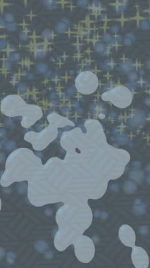 Profesyonel video projeleri sanat tarzı için organik hareketli arkaplan tasarımı