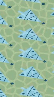 Yaratıcı video düzenleme film tasarımı için benzersiz hareket grafikleri biçimi giriş hareketi video pro