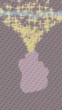 Soyut hareket desenli fütüristik video üretimi için dinamik dijital arkaplan