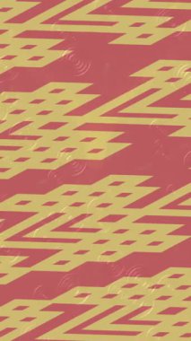 Benzersiz video giriş tasarımı projeleri için detaylı yüzey kalıbı film animasyon stili grafik girişi