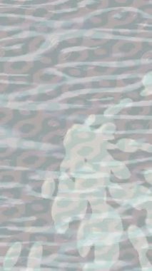 Organik desenli yüzey giriş stili video film sanatı ile soyut arkaplan tasarımı