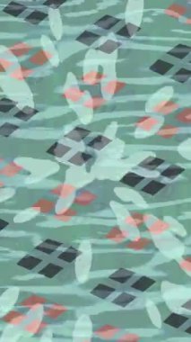 Lüks hareket projeleri için soyut tasarım stili animasyonu olan üst düzey dijital doku