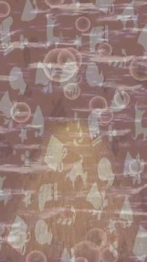 Yaratıcı video düzenleme film arkaplan tasarımı için minimalist organik hareket grafikleri