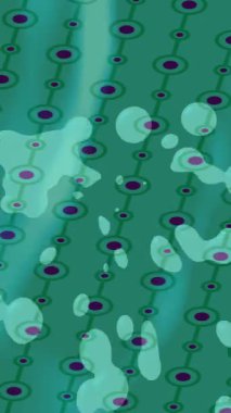 Soyut hareket desenli fütüristik video üretimi için dinamik dijital arkaplan