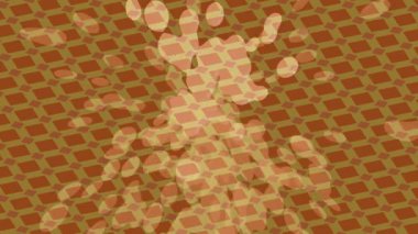 Benzersiz video giriş tasarımı projeleri için detaylı yüzey kalıbı film animasyon stili grafik girişi