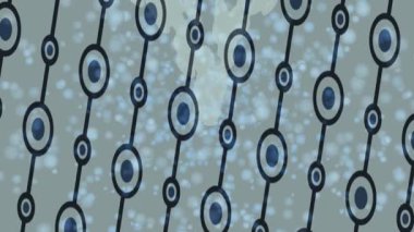 Benzersiz video giriş tasarımı projeleri için detaylı yüzey kalıbı film animasyon stili grafik girişi