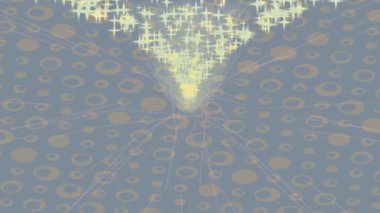 Benzersiz hareket grafikleri tasarım sanatına sahip yaratıcı film üretimi için özet bir arkaplan