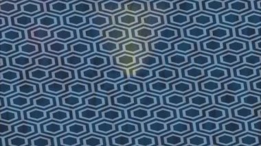 Soyut hareket desenli fütüristik video üretimi için dinamik dijital arkaplan