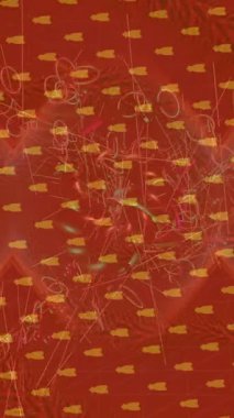 Modern medya üretimi için fütüristik dijital soyut doku sinematik tarz hareketli grafik ögesi