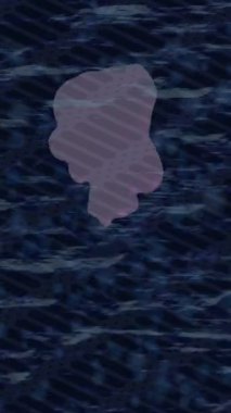 Benzersiz hareket grafikleri tasarım sanatına sahip yaratıcı film üretimi için özet bir arkaplan