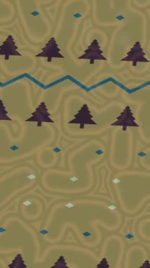 Benzersiz hareket dokusu tasarım sanatı ile profesyonel video düzenleme için modern soyut grafikler