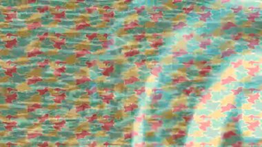 Organik desenli yüzey giriş stili video film sanatı ile soyut arkaplan tasarımı